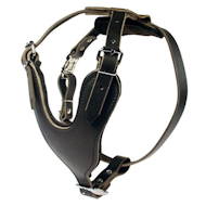 Leather Harness for Large Dogs | K9 Harness for Dog Sport